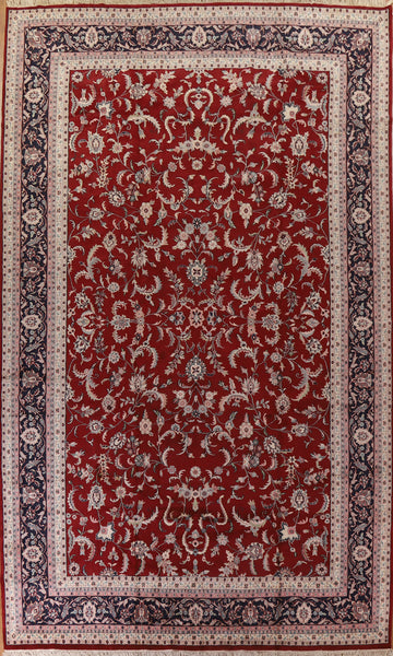 All-Over Floral Agra Indian Large Area Rug 12x18