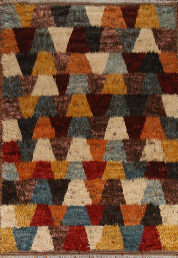Multi-Color Moroccan Berber Area Rug 8x10