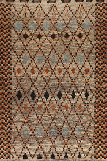 Trellis Moroccan Wool Area Rug 8x10