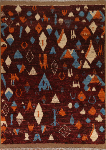 Geometric Moroccan Area Rug 8x10