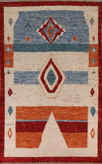 Geometric Moroccan Oriental Area Rug 7x10