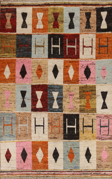 Geometric Moroccan Area Rug 7x10