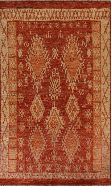 Geometric Moroccan Oriental Area Rug 7x10