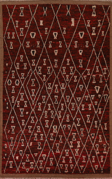 Trellis Moroccan Oriental Area Rug 6x8