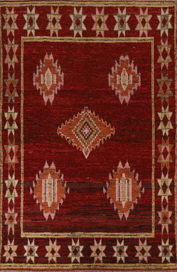 Geometric Moroccan Oriental Area Rug 7x10