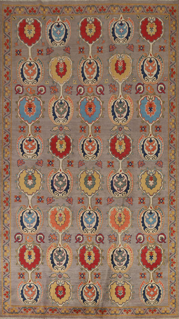 All-Over Kazak Oriental Area Rug 7x11