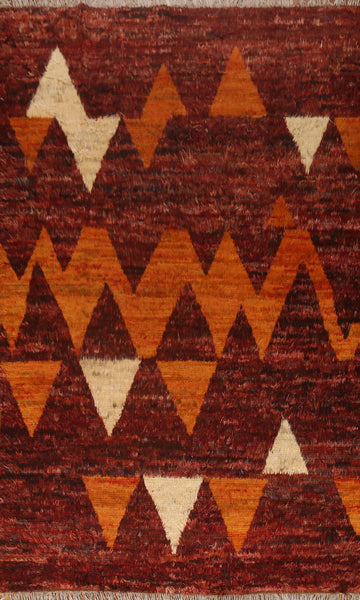 Tribal Moroccan Berber Wool Area Rug 7x10