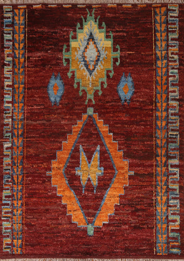 Geometric Moroccan Oriental Area Rug 5x7