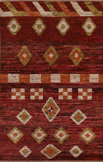 Geometric Moroccan Oriental Area Rug 7x10
