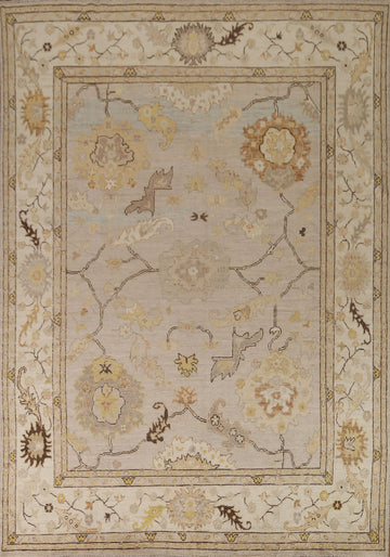 Vegetable Dye Oushak Oriental Area Rug 8x10