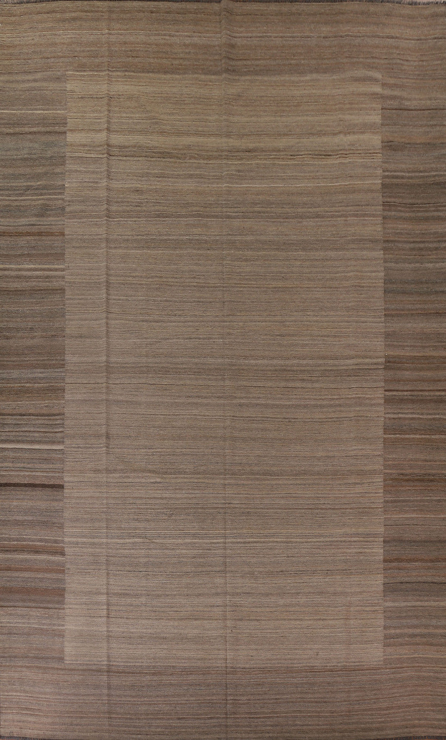 Earth Tone Kilim Modern Large Area Rug 10x14