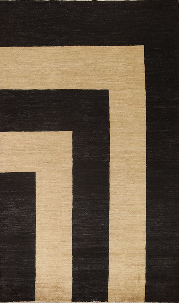 Vegetable Dye Gabbeh Oriental Area Rug 6x8