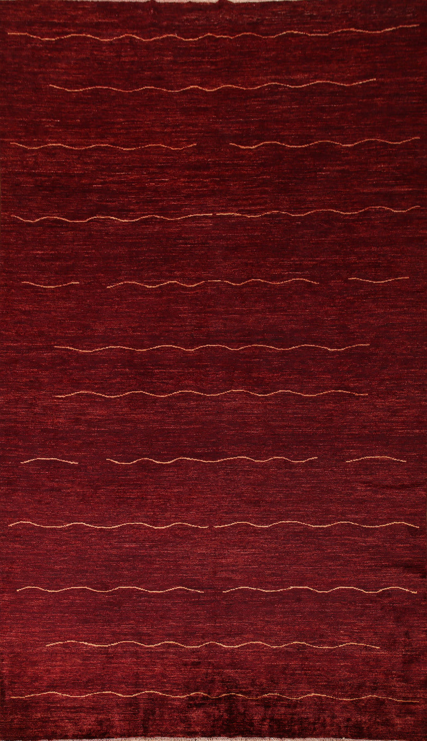 Vegetable Dye Gabbeh Oriental Area Rug 7x10