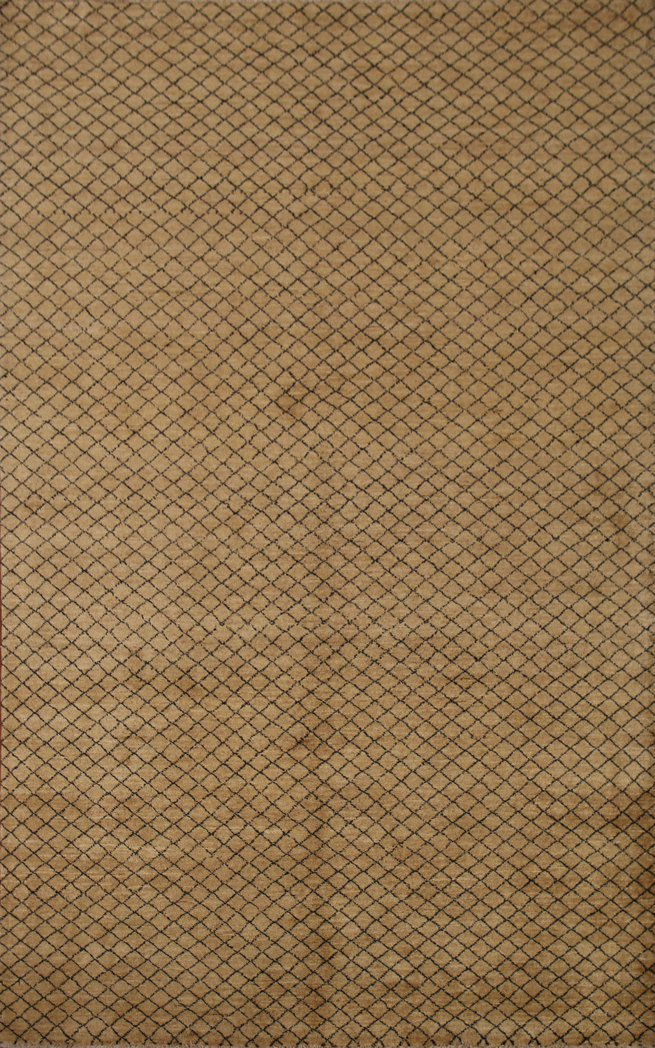 Vegetable Dye Gabbeh Modern Area Rug 6x8