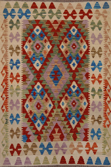 South Western Kilim Oriental Area Rug 3x5