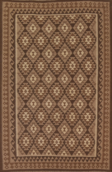 Geometric Kilim Oriental Area Rug 7x10