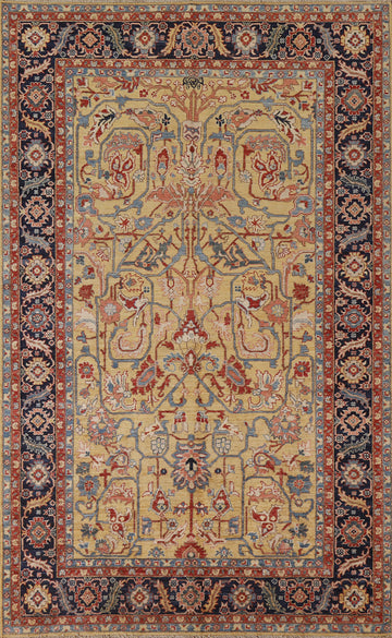 Vegetable Dye Ziegler Oriental Area Rug 6x9