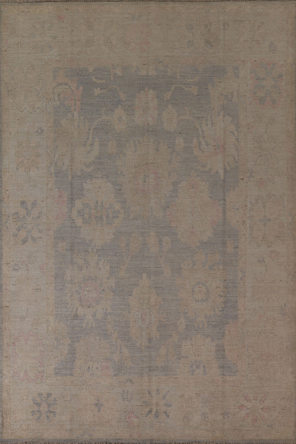 Vegetable Dye Oushak Turkish Area Rug 8x10