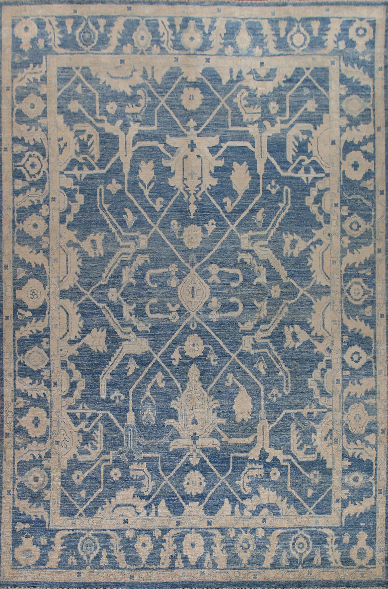 Vegetable Dye Sultanabad Ziegler Oriental Area Rug 9x12