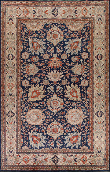 Vegetable Dye Sultanabad Ziegler Oriental Area Rug 9x12