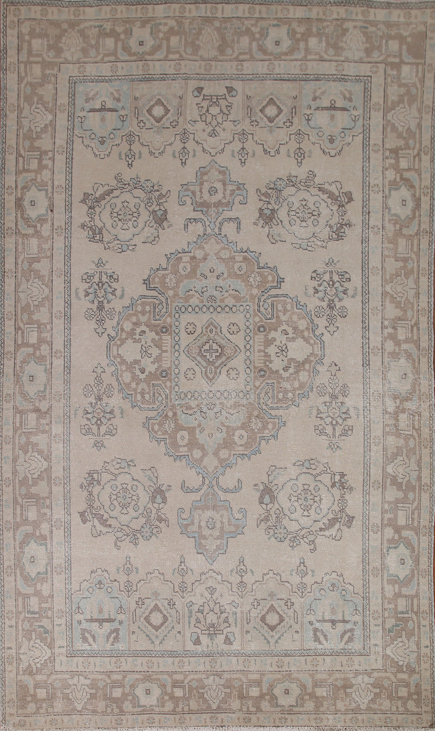Geometric Tabriz Persian Area Rug 6x10