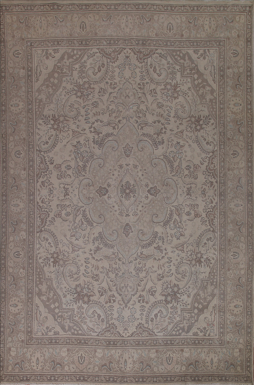 Vintage Tabriz Persian Area Rug 9x13