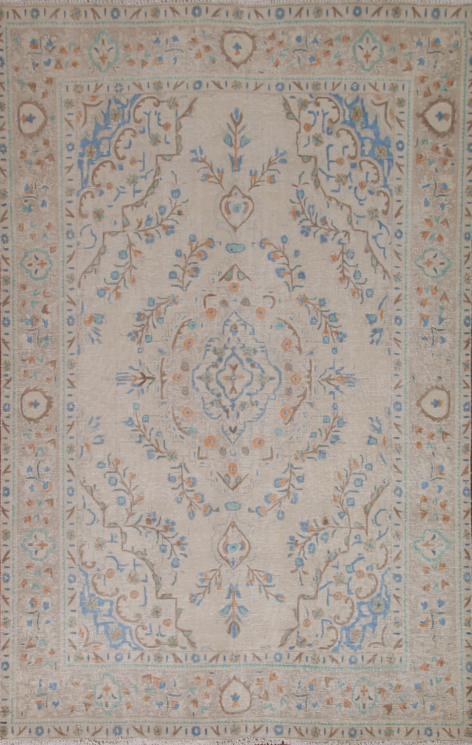 Handmade Tabriz Persian Area Rug 6x9
