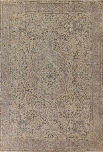 Distressed Tabriz Persian Area Rug 10x12