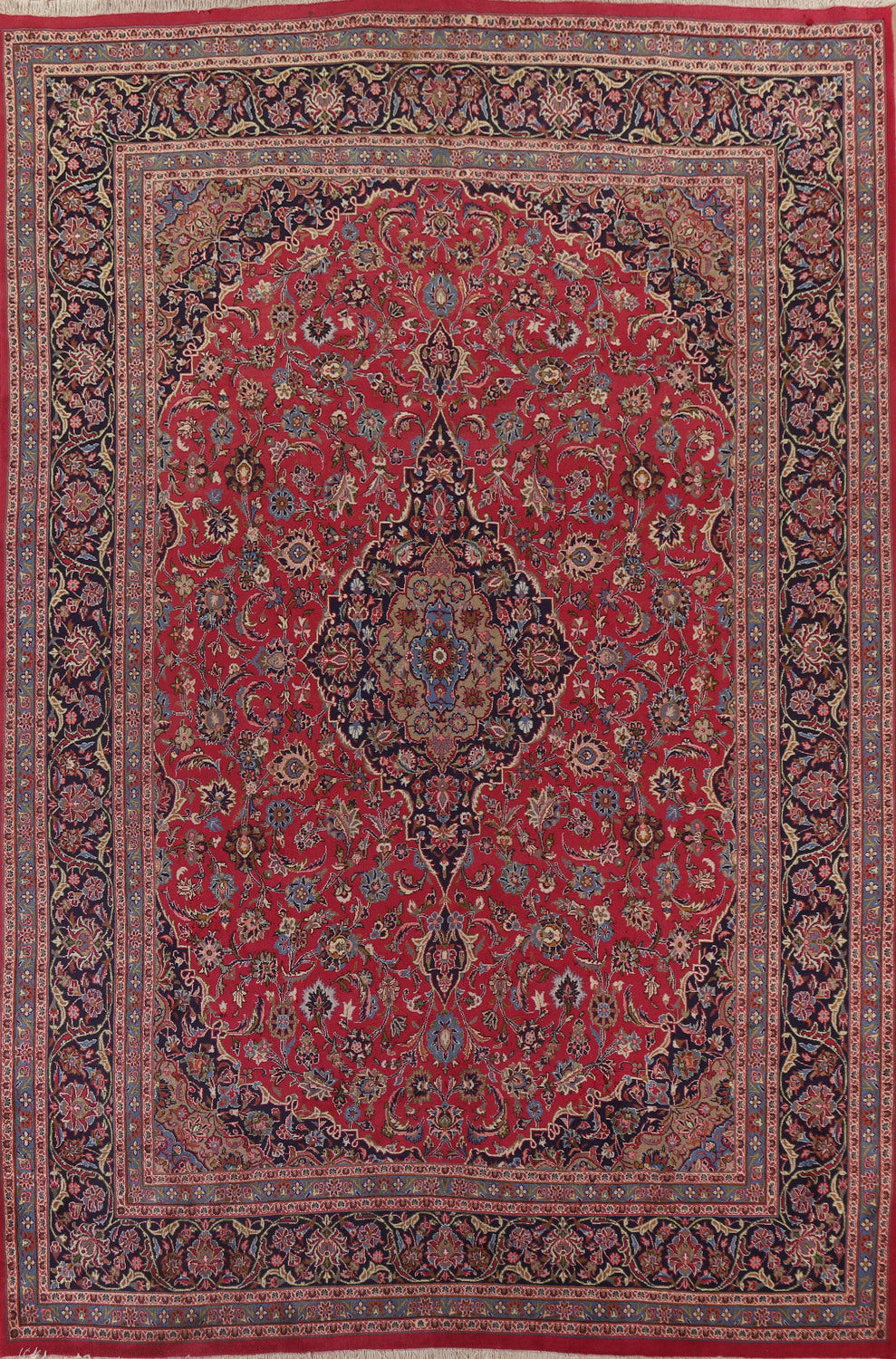 Traditional Kashmar Persian Area Rug 10x13