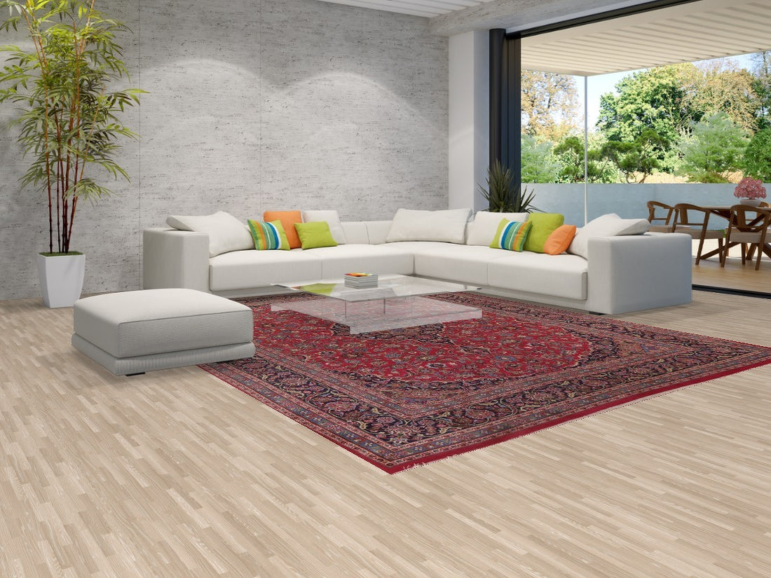 Traditional Kashmar Persian Area Rug 10x13