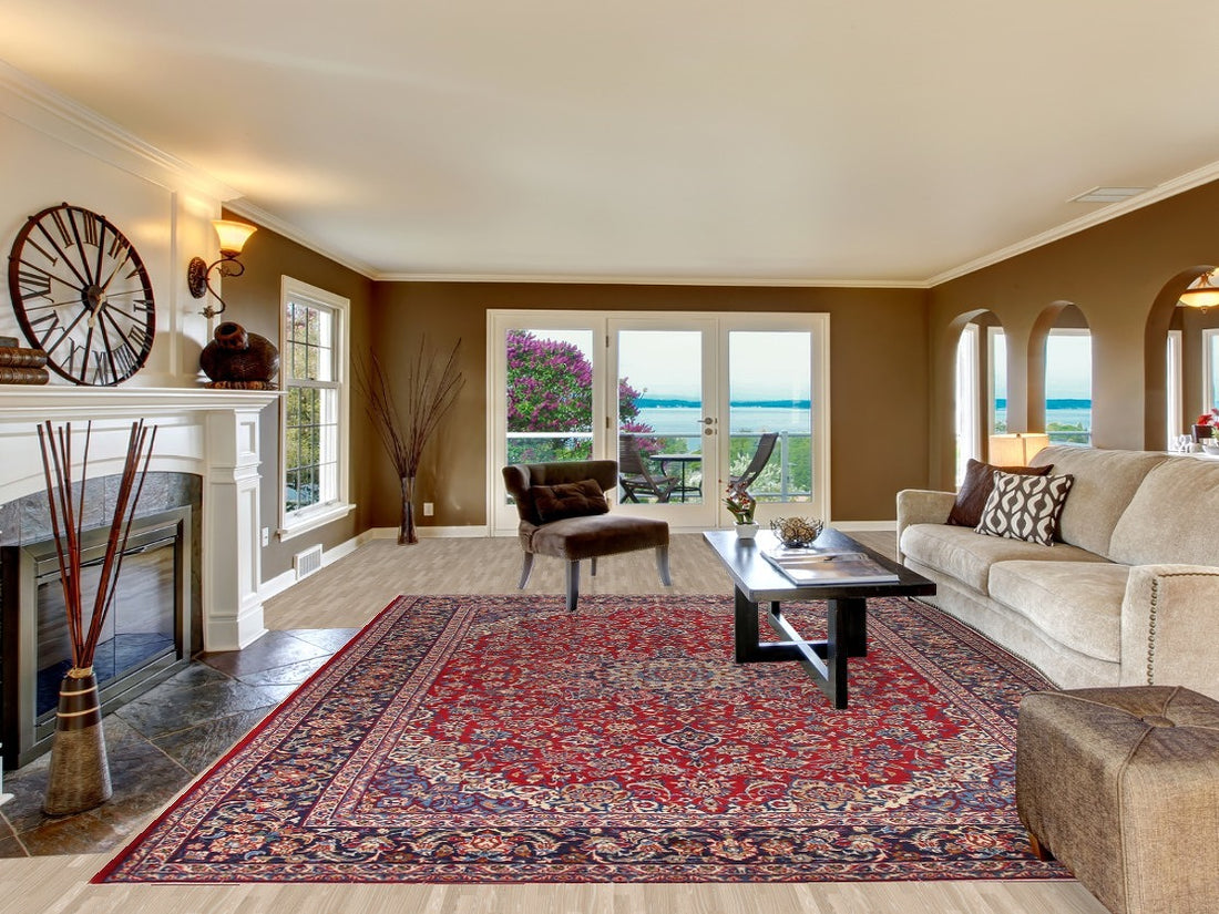 Traditional Najafabad Persian Area Rug 10x13