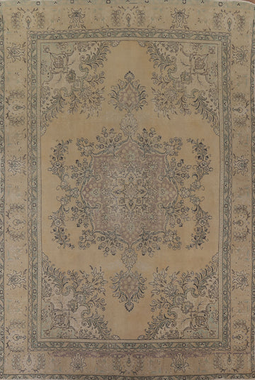 Handmade Wool Tabriz Persian Area Rug 10x13