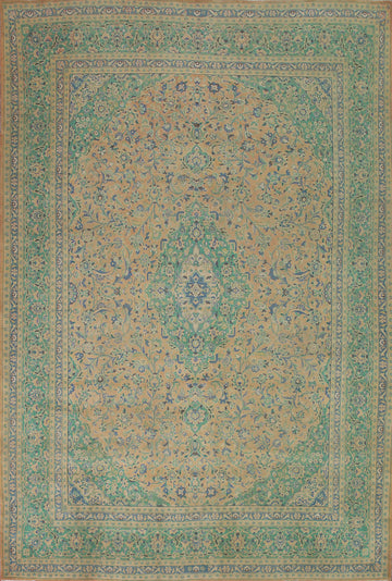 Vegetable Dye Kashan Persian Area Rug 10x12