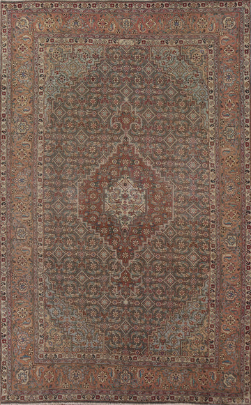 Geometric Tabriz Persian Area Rug 6x10