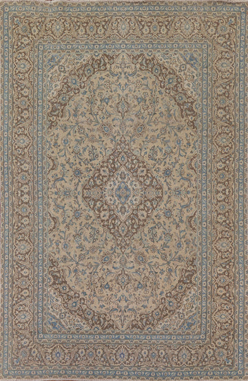 Traditional Kashan Persian Area Rug 8x11