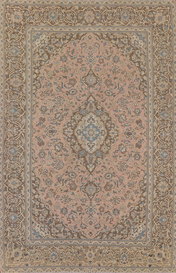 Traditional Kashan Persian Area Rug 8x11