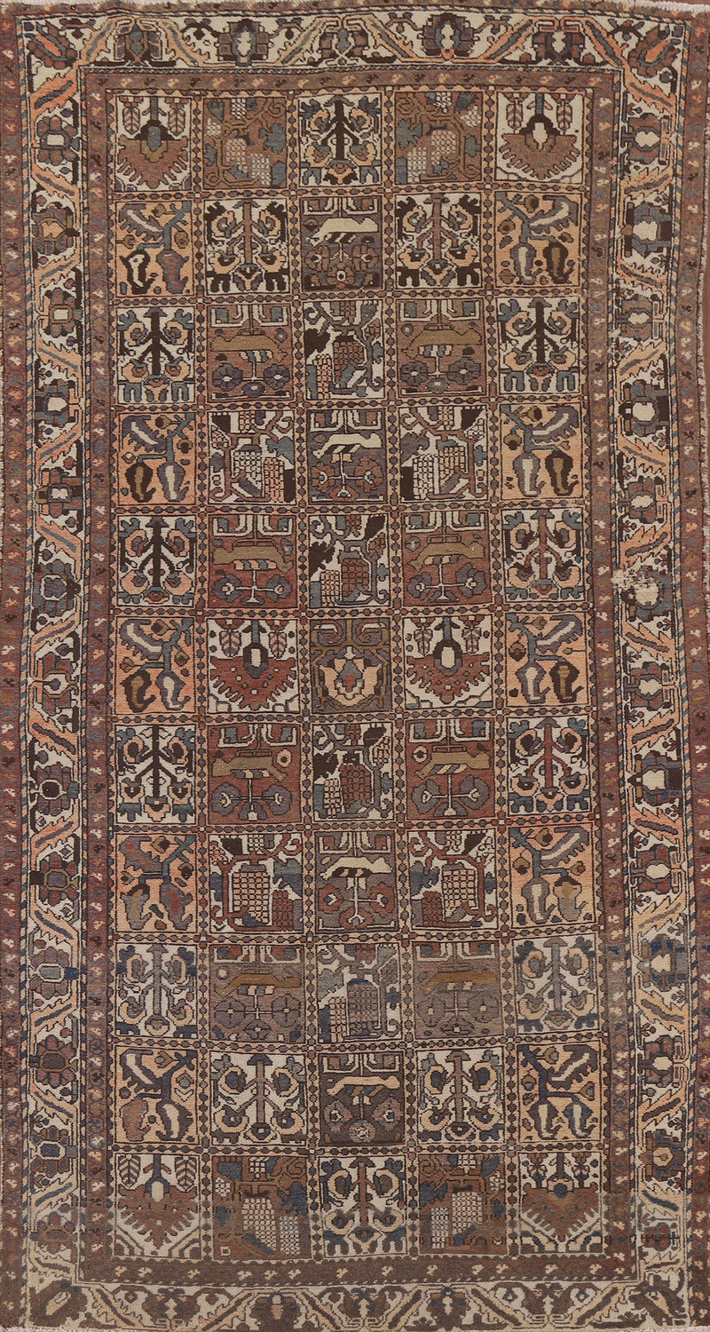 Garden Design Bakhtiari Persian Area Rug 5x10