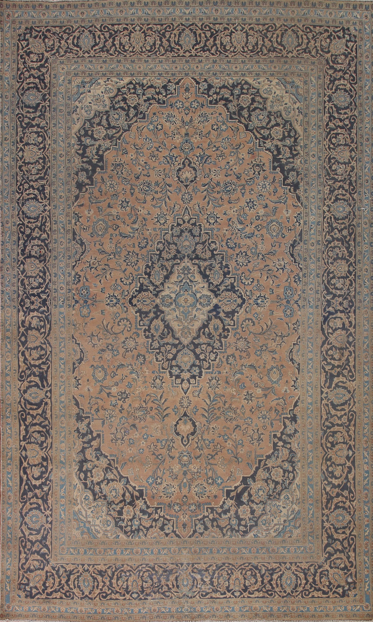 Traditional Kashan Persian Area Rug 8x12