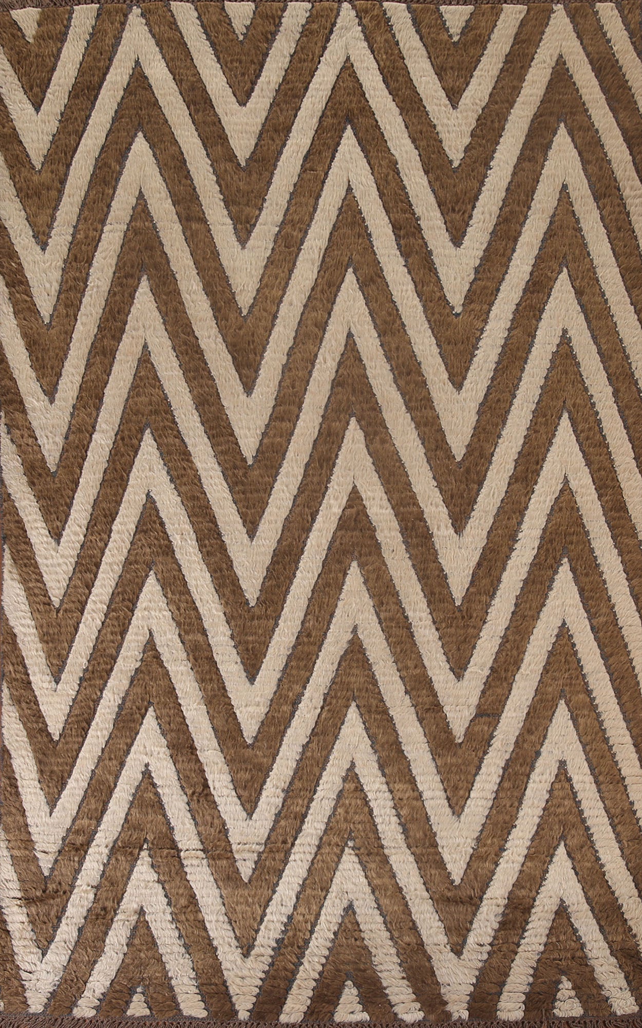 Chevron Moroccan Oriental Area Rug 6x8