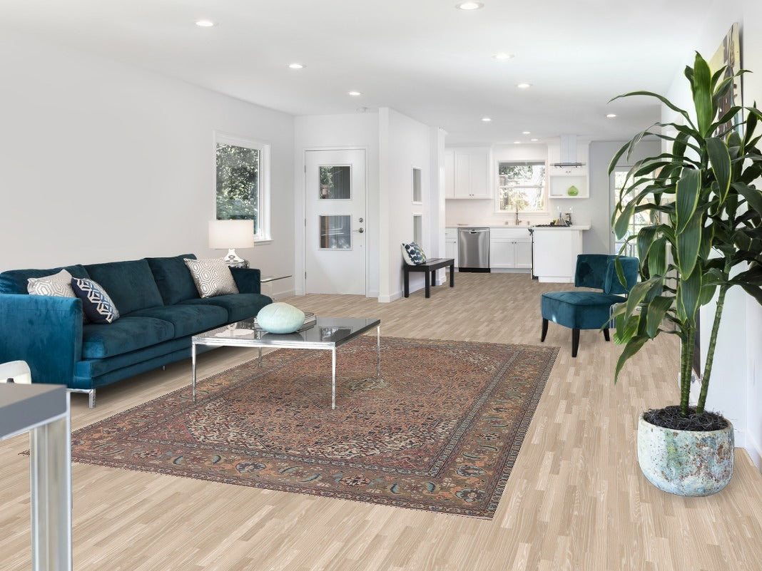 Geometric Tabriz Persian Area Rug 6x10