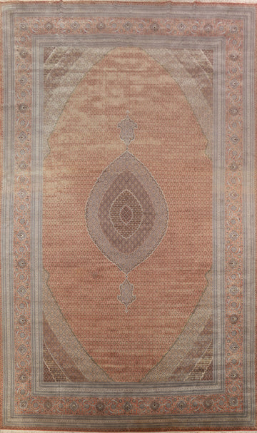 Vegetable Dye Tabriz Large Persian Rug 16x27