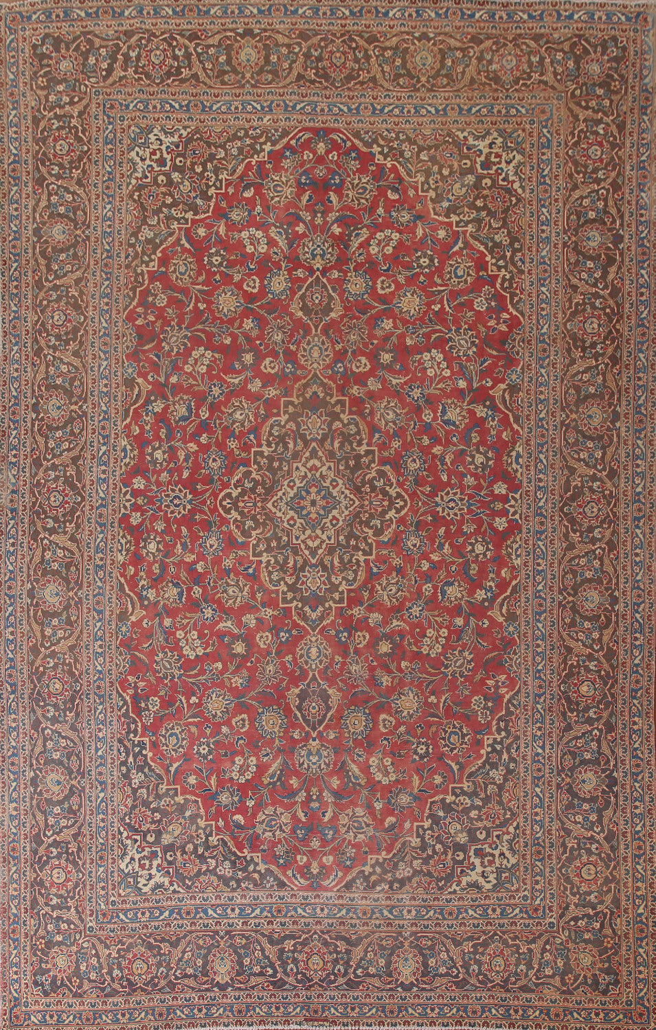 Traditional Kashan Persian Area Rug 8x12