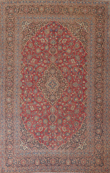 Traditional Kashan Persian Area Rug 8x12