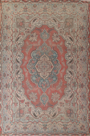 Vintage Tabriz Persian Area Rug 10x13