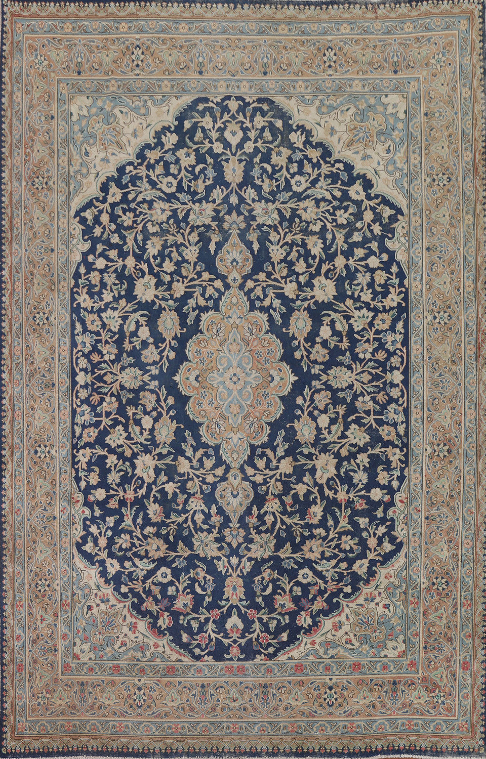 Traditional Kashmar Persian Area Rug 9x12