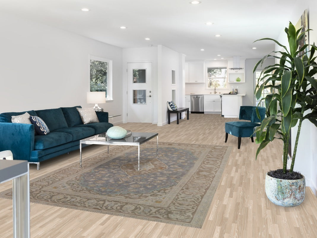 Traditional Kashan Persian Area Rug 6x10