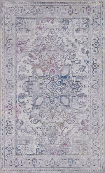 Geometric Heriz Oriental Rug 3x5