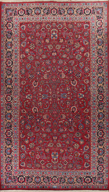 Vegetable Dye Yazd Persian Large Rug 10x16