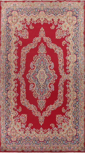 Vegetable Dye Kerman Persian Large Rug 10x17