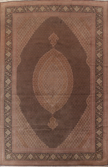Vegetable Dye Tabriz Persian Large Rug 11x16